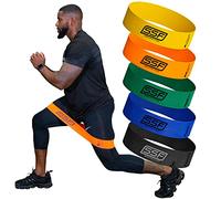 Serious Steel Fitness Fabric Mini Loop Resistance Band Set | Warm-Up, Physical Therapy, Glute Training, Speed and Agility Exercise Bands