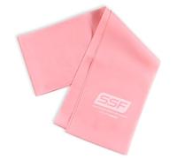 Serious Steel Fitness Flat Resistance Bands for Upper and Lower Body Strength Training and Exercise. (Non Latex Flat Physical Therapy Exercise Bands - 4" x 5 Feet) - XX-Light - Pink