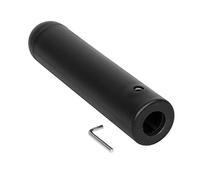 Serious Steel Fitness Olympic Adapter Sleeve 8" - Convert 1" bars or posts to 2" Olympic bars or posts. Includes removeable end cap for longer posts. (Single)