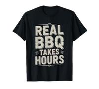 Serious Whole Hog BBQ Cook Overnight Smoke Real Hours T-Shirt