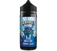 Seriously Nice - 100ml Shortfill - 0mg Nicotine Free E-Liquid | - Pack of 1-18+ Only (Blue Razz)