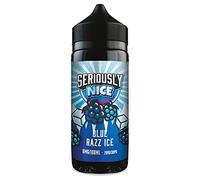 Seriously Nice Blue Razz Ice 0mg 100ml Shortfill E-Liquid Nicotine Free