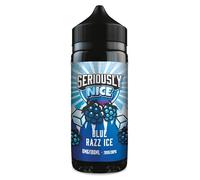 Seriously Nice Blue Razz Ice 0mg 100ml Shortfill E-Liquid Nicotine Free