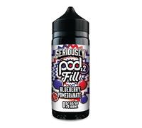 Seriously P-o-d Fill 2-50/50 - No Nicotine - Only + 18 (Blueberry Pomegranate)