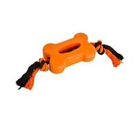 Seriously Strong by Petface Rubber Bone Tugger Dog Toy
