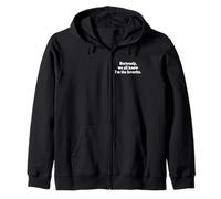 SERIOUSLY, WE ALL KNOW I'M THE FAVORITE Zip Hoodie