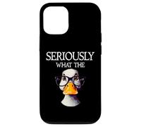 Seriously What The Duck - Duck Lover Pun Case for iPhone 12/12 Pro