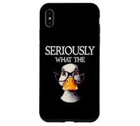 Seriously What The Duck - Duck Lover Pun Case for iPhone XS Max