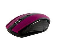 Serioux Mouse Rainbow 400, Wireless, USB, Optical Sensor, Operating Distance, 10 m, Precision: 1000/1600DPI Adjustable, 4 Buttons, 2 x AA Batteries, Pink