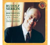 SERKIN/BEETHOVEN/NYP/BERNSTEIN: PIANO CTOS 3 IN C MIN/PIANO CTOS 5 IN E-FLA - CD