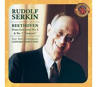 SERKIN / BEETHOVEN / - PIANO CTOS 3 IN C MIN / PIANO CTOS 5 IN E-FLAT MA - N3z