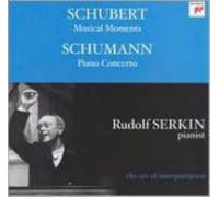 SERKIN/SCHUBERT/SCHUMANN/PHL/ORMANDY - Musical Moments / Cto in a Minor for Piano & Orch
