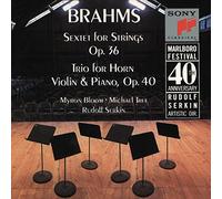 Myron Bloom Brahms: Sextet, Op. 36 / Trio for Horn, Violin & Pi (CD) (US IMPORT)