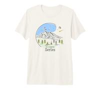Serles Mountain Stubai Summit Stubaital Hiking Tyrol Austria Premium T-Shirt