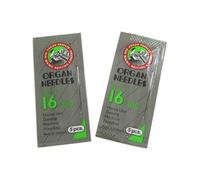 SERMALOER Brand 10PCS #Organ Flat Shank HAX1 15X1 130/705H Needles Compatible with Singer, Brother, Kenmore, Janome, Babylock, Pfaff and More Domestic Sewing Machine (16/100)
