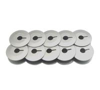 SERMALOER Brand 10PCS #Ser116 Aluminum "M" Bobbins Compatible with Handi Quilter 16, Handi Quilter 18 Avante Quilting Machines