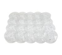 SERMALOER Brand 20PCS #93-040970-45 Plastic Bobbins Compatible with Pfaff Expression 2014, Hobby 4240, Hobby 4250, Select 3.2, Select 4.0, Select 4.2, Creative 2134, Creative 2140, Creative 2144
