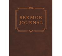 Sermon Journal: Church Notes Notebook - Guided Note Taking & Journaling Kit - Faith Based Religious Gifts and Accessories- 8 1/2 x11 -52 weeks