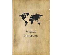 Sermon Notebook: Blank Pages to Take Notes at Church, Bible Study, and Personal Time in the Word