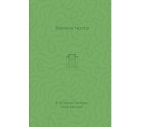 Sermon Notes: A 52-Week Journal, Kids Edition