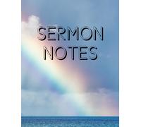Sermon Notes: A Guided Notebook for Church Note-Taking