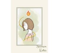 Sermon Notes Journal: 52 Week, 2 Page Spread Holy Spirit Study Notebook for Sunday Devotionals & Worship Homilies