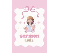 Sermon Notes Journal for Women: 52 Weeks Cute Christian Notebook with Prompts to Record Messages, Scriptures, and Life Applications