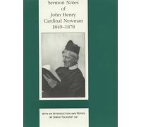 Sermon Notes of Cardinal Newman