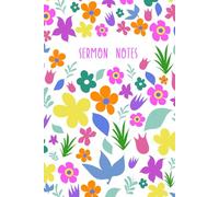 Sermon Notes: Stylish bouquet cover with 150 pages formatted specifically for sermon note taking. Great gift idea.