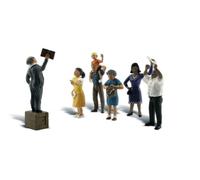 Sermon on the Crate HO Scale Woodland Scenics (US IMPORT)