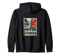 Sermon On The Mount Christian Faith Scripture Zip Hoodie