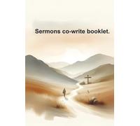 Sermons co-write booklet.