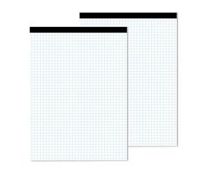 Sernvaloq 2Pcs Graph Paper A4 Pad, Squared Paper Notebook, 4x4 Quad Ruled A4 Lined Pads with Sturdy Cardboard for Math Sketching, Drawing, Designing, 30 Sheet Each