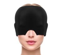 Seronieer Migraine Relief Cap Headache Relief Cap 360 Gel Surround Ice Mask Cooling Heated Eye Mask Sinusitis Cold Compress Migraine Miracle Cap Ice Head Soothe