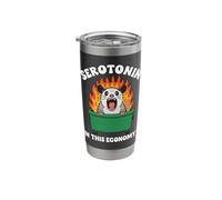 Serotonin in This Economy? Stainless Steel Insulated Tumbler