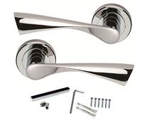 SEROZZETTA BREEZE LEVER ON CONCEALED FIX ROUND ROSE