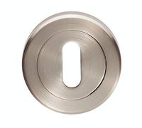 SEROZZETTA LOCK PROFILE ESCUTCHEON ON CONCEALED FIX ROUND ROSE