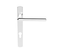 SEROZZETTA ROSA Lever ON Narrow Plate - Lock Euro Profile 92MM C/C