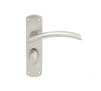 Serozzetta Satin Chrome Serozzetta Tres Lever On Wc Backplate (Szc033Sc)