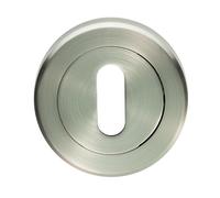 Serozzetta Serozetta Standard Profile Escutcheon - Satin Nickel