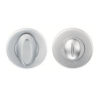 SEROZZETTA Turn & Release ON Concealed FIX Push ON Round Rose (4.9 X 70MM Spindle)