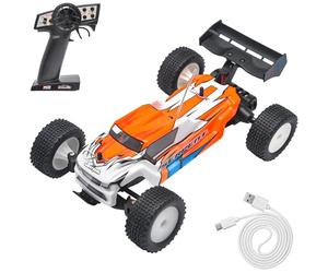 Serpent 1:24 Mini 2WD Truggy RTR, 1/24 Scale 2.4GHz Short Course Truck, All Terrain Off-Road Buggy RTR, High Performance with 1 Battery 1 USB Data Cable