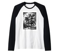 Serpent Bearer of the Abyss Raglan Baseball Tee