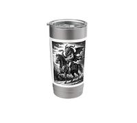 Serpent Bearer of the Abyss Stainless Steel Insulated Tumbler