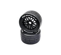 Serpent High Performance Racing Tires, 54/107mm RC Tires, Mounted on 2.9" 17mm Hex Wheels (Set of 2), Wheel/tyre set rr L+R 426 Outlaw (SER304019)