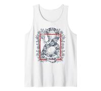 Serpent Rose Aesthetic Occult Goth Snake Tank Top
