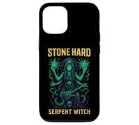 Serpent Witch Summoning Chaos in Occult Ritual Case for iPhone 12/12 Pro