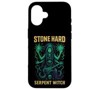 Serpent Witch Summoning Chaos in Occult Ritual Case for iPhone 16