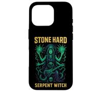 Serpent Witch Summoning Chaos in Occult Ritual Case for iPhone 16 Pro