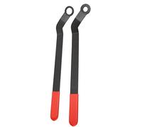 Serpentine Belt Wrench Tool Set Heavy Duty for Cooper Models with N12 N14 N16 N18 Engines 2PCs 1016 Black Red Handle